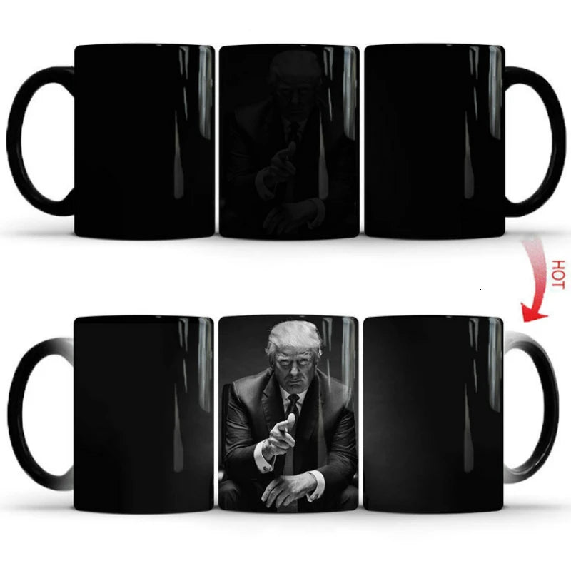 Donald Trump Coffee Mug Thermo Sensitive Color Change